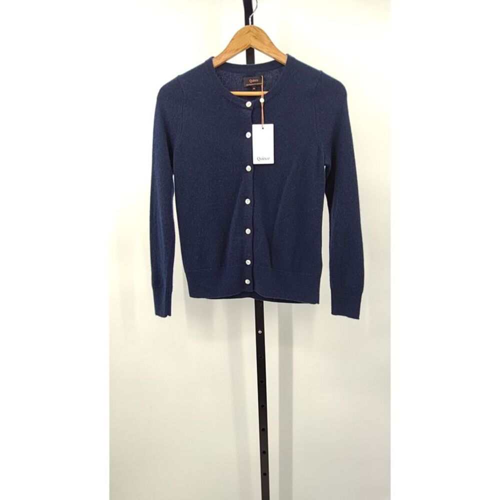 Quince Navy Blue Women's Sweater